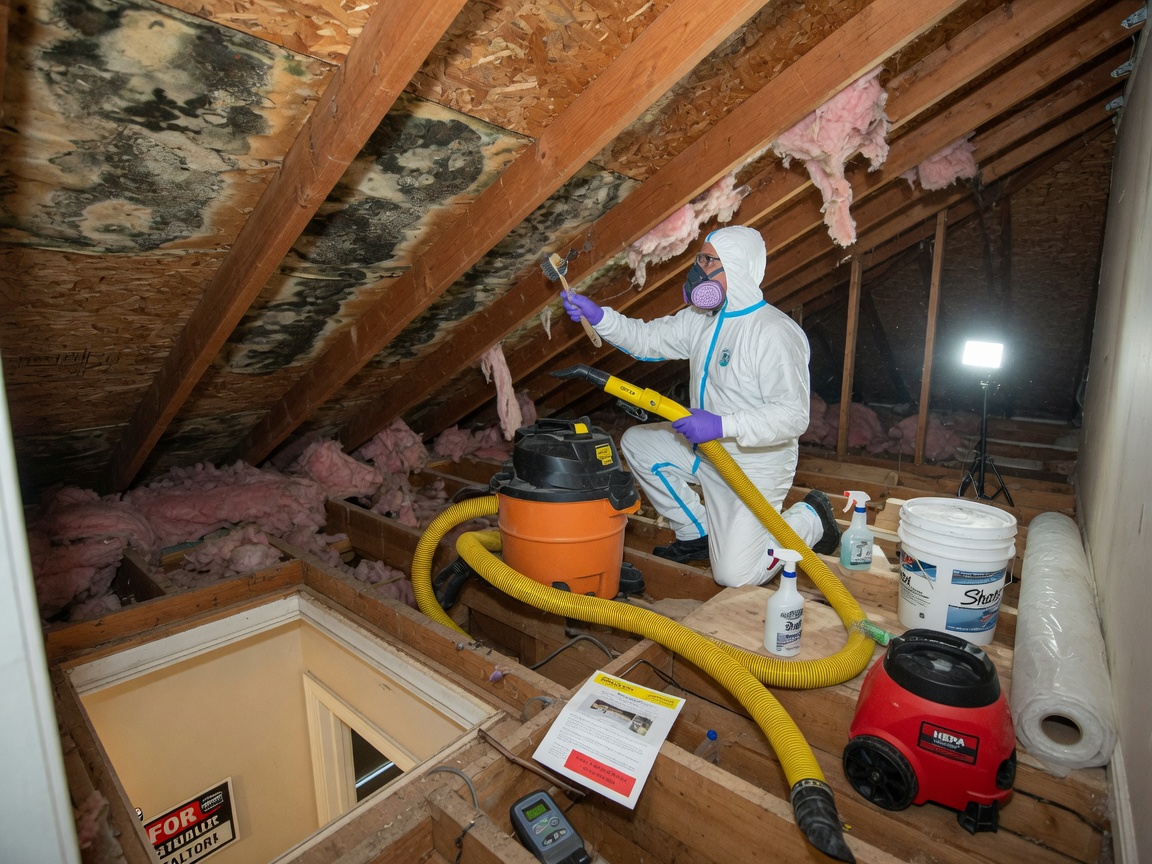 Attic Mold Remediation for Home Sales & Inspection Findings in Palm Coast, FL